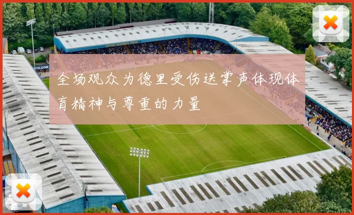 全场观众为德里受伤送掌声体现体育精神与尊重的力量